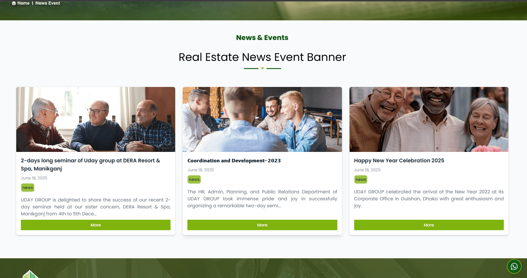 Uday Builders Portfolio screenshot 4